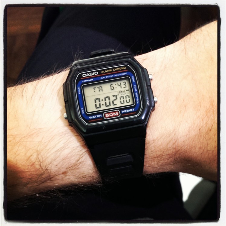 Casio with 2 minute Countdown
