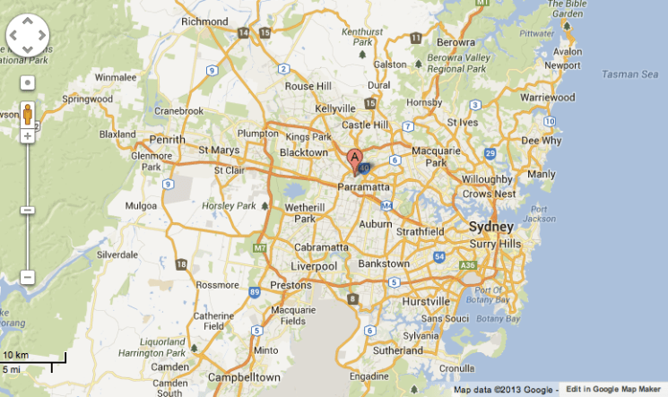 Westmead Hospital - Marked 